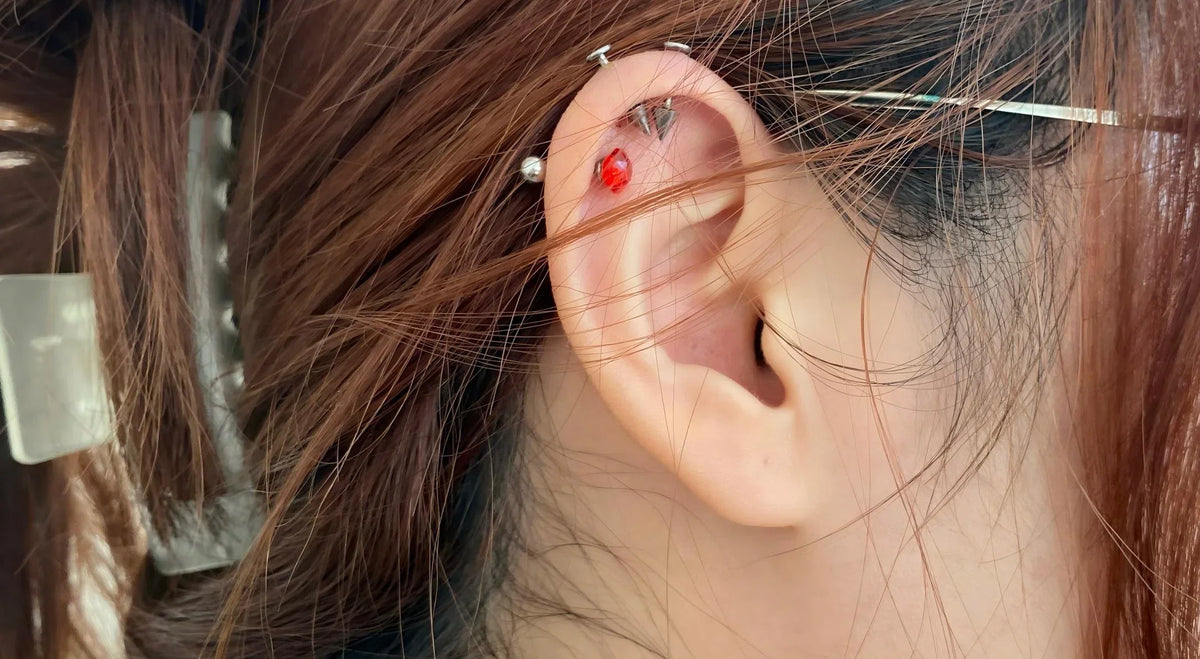 Watch: Ivy’s Helix Piercing Experience