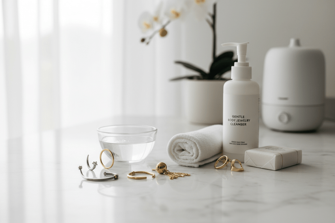 Body Jewelry Care 101: Keep Your Piercings Clean  And Shiny - QIAO Crystal