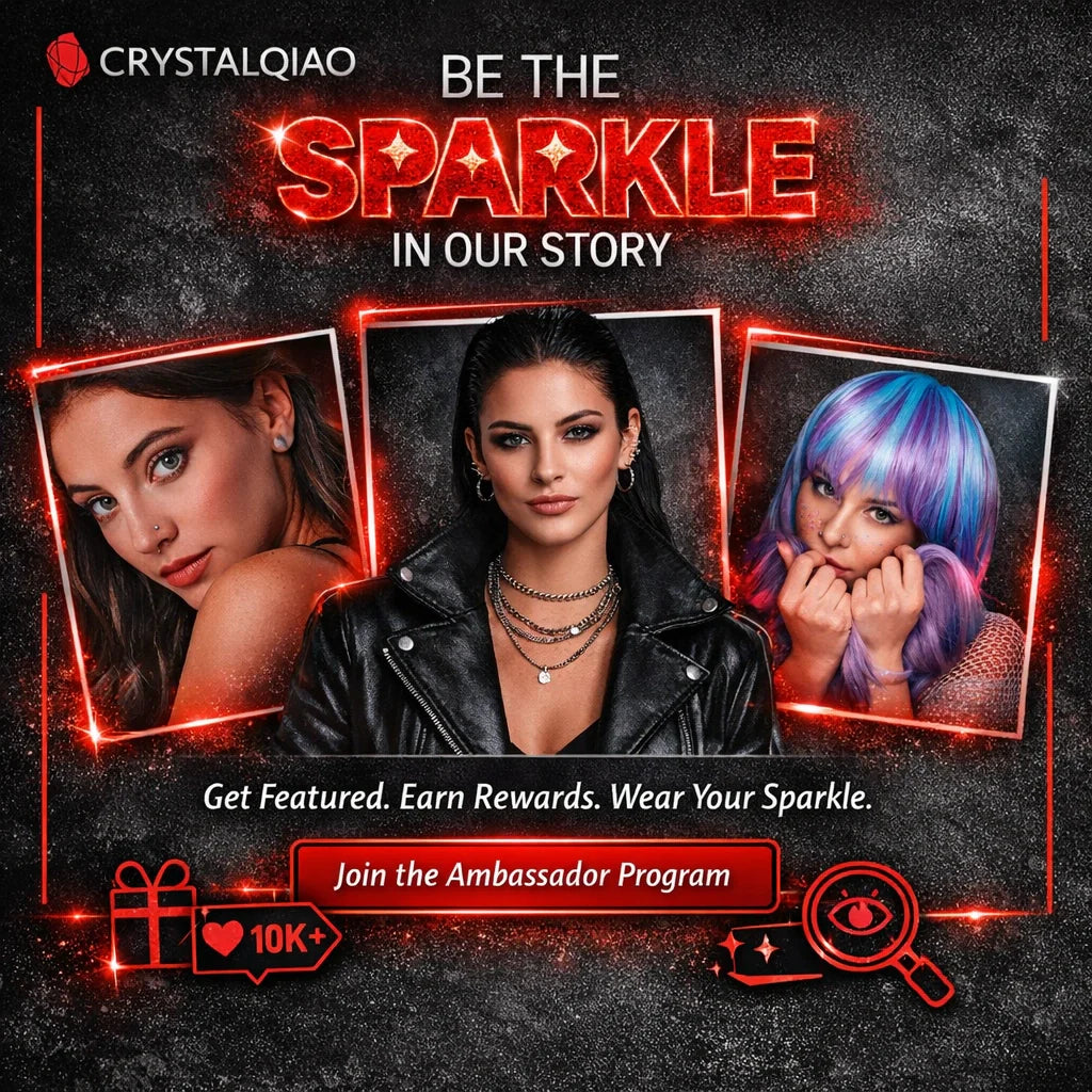 CRYSTALQIAO Brand Ambassador Program: How to Become a Jewelry Ambassador & Get Free Piercing Jewelry