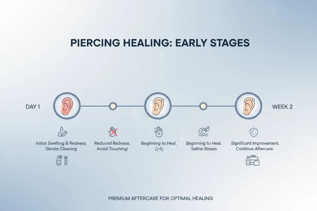 Early Healing Guide: What to Expect From Day 1 to Week 2 - QIAO Crystal