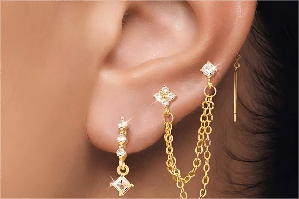 How to Clean a Newly Pierced Ear Piercings: A Complete Guide From a Dector Operator - QIAO Crystal
