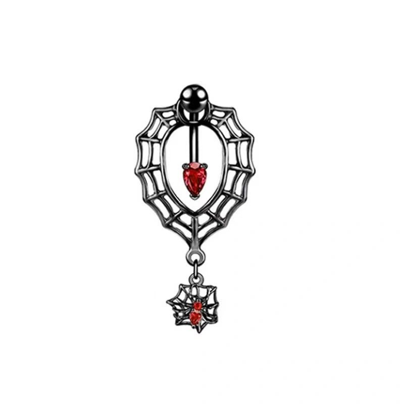 12PCS Belly Button Ring 14G Belly Rings Surgical Stainless Steel Navel Rings Belly Button - QIAO Crystal我的商店QIAO Crystal