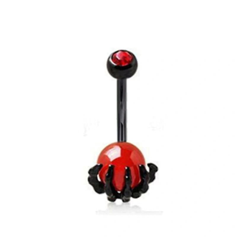 12PCS Belly Button Ring 14G Belly Rings Surgical Stainless Steel Navel Rings Belly Button - QIAO Crystal我的商店QIAO Crystal