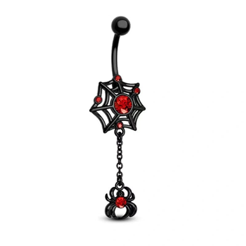 12PCS Belly Button Ring 14G Belly Rings Surgical Stainless Steel Navel Rings Belly Button - QIAO Crystal我的商店QIAO Crystal