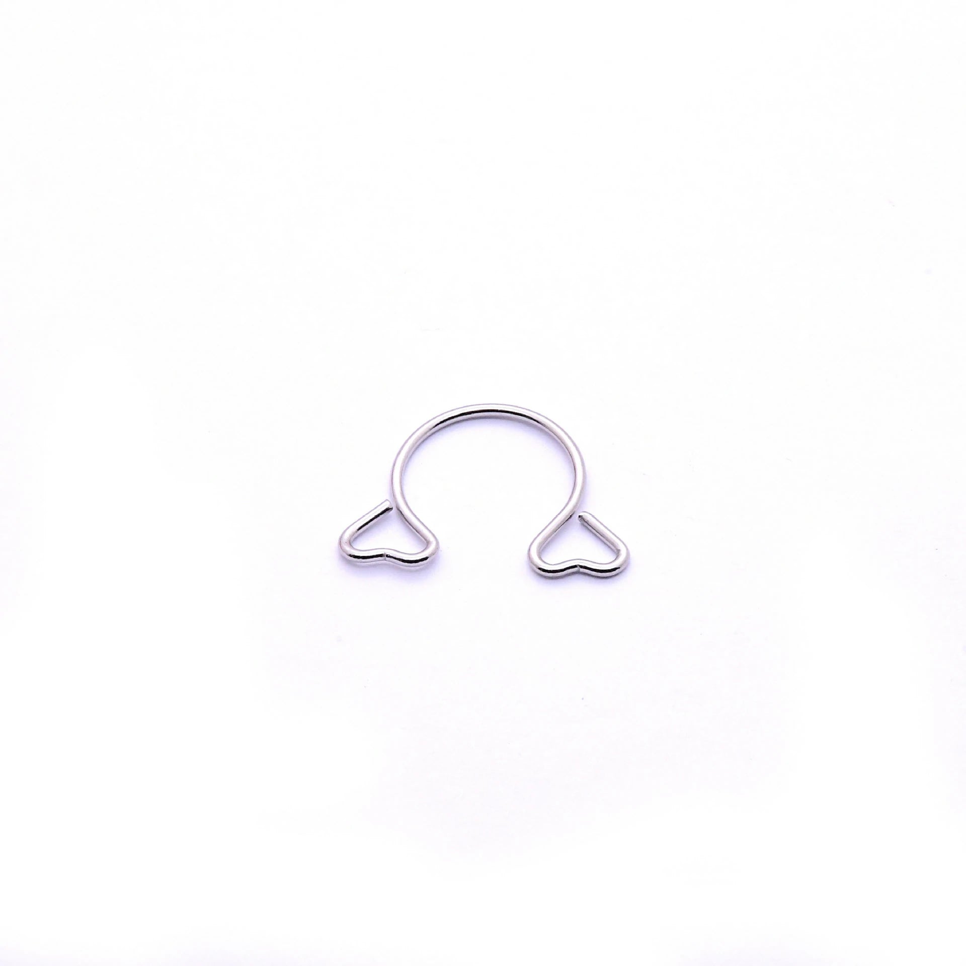 14G Heart Love Heart Nipple rings Barbell Bar Piercing Nipple Shield Sexy