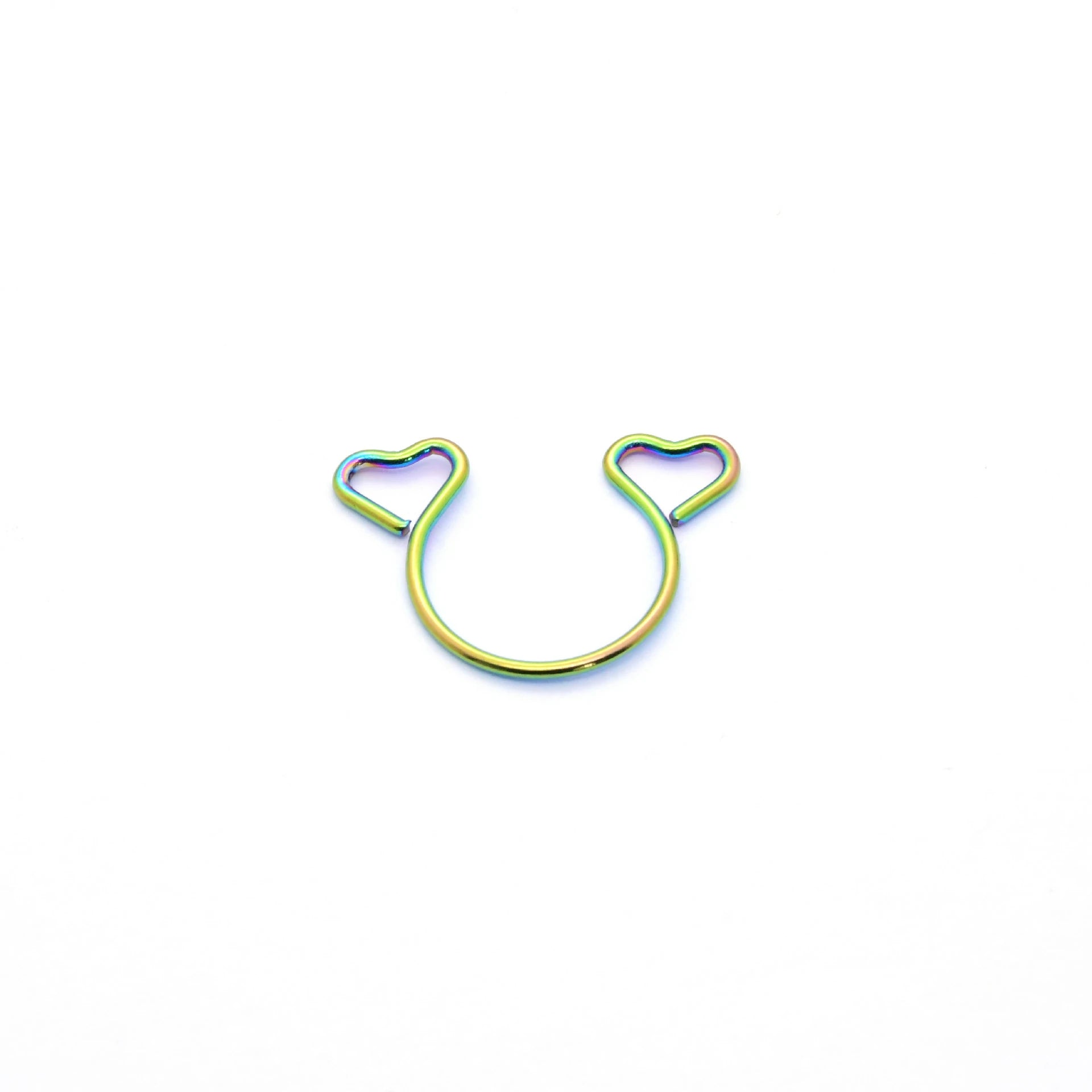 14G Heart Love Heart Nipple rings Barbell Bar Piercing Nipple Shield Sexy