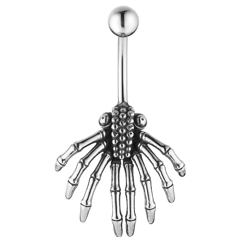 14G Gothic Belly Button Rings Surgical Steel Internally Threaded Belly Rings