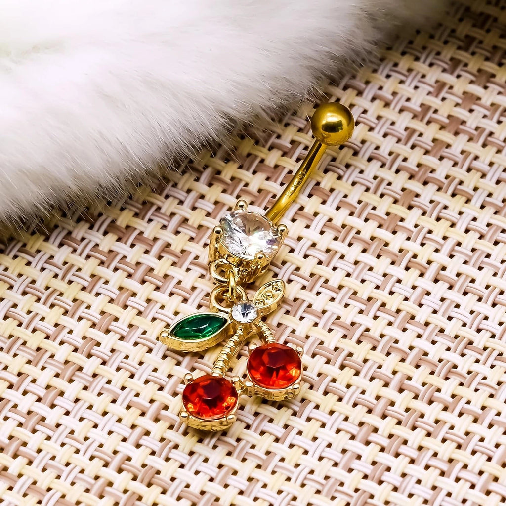 14g-stainless-steel-cz-crystal-dangling-cherry-belly-button-ring-for-women-display-gold