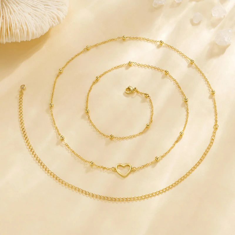 14k Gold Plated Waist Chain Dainty Body Chain Gold Chain Belt