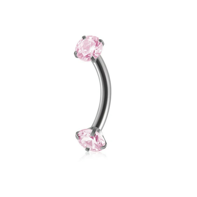 4 Pcs 16G Rook Jewelry Stainless Steel Eyebrow Piercing Jewelry