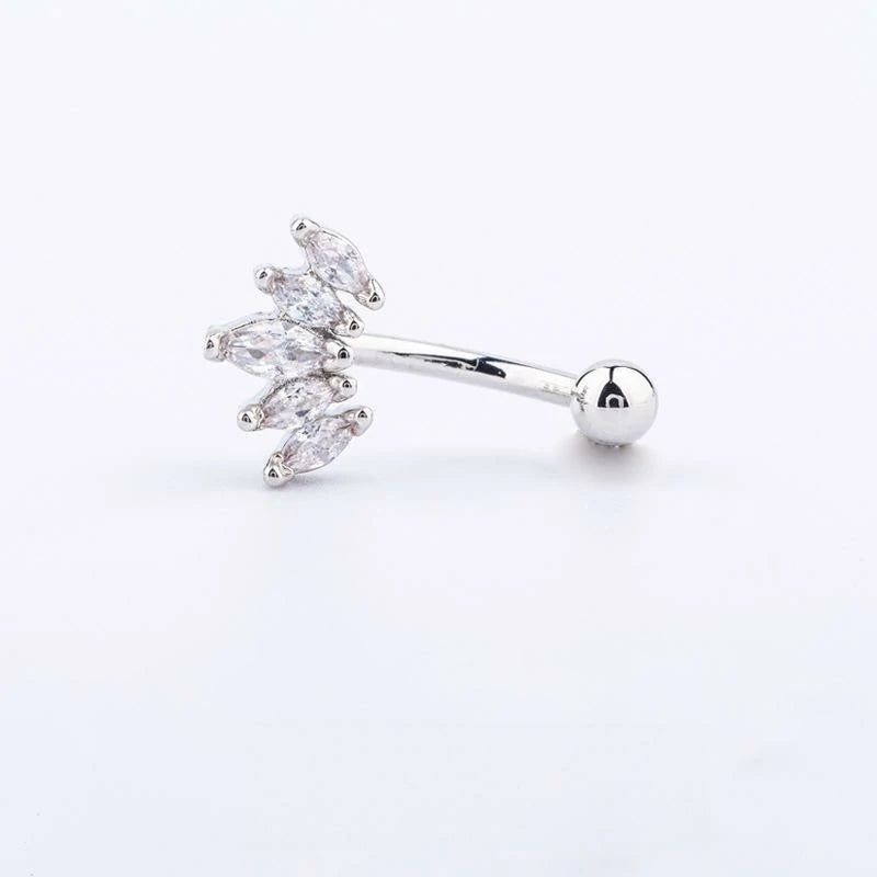 16g Rook Piercing Jewelry Gold Silver Eyebrow Rings Curved Barbell Daith Earrings