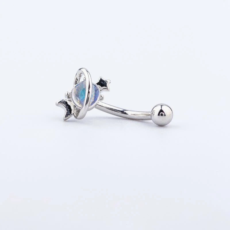 16g Rook Piercing Jewelry Gold Silver Eyebrow Rings Curved Barbell Daith Earrings