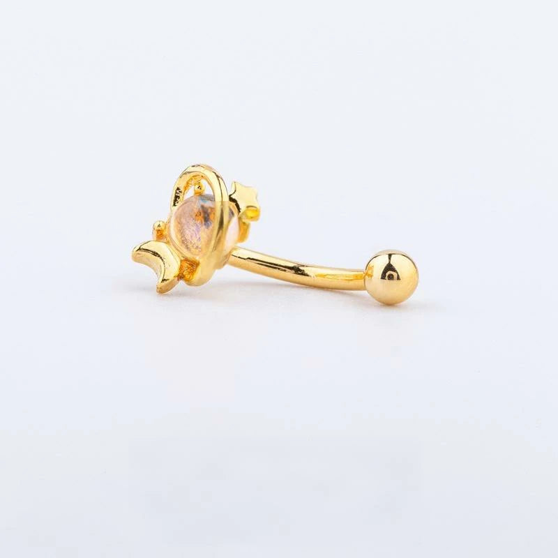 16g Rook Piercing Jewelry Gold Silver Eyebrow Rings Curved Barbell Daith Earrings