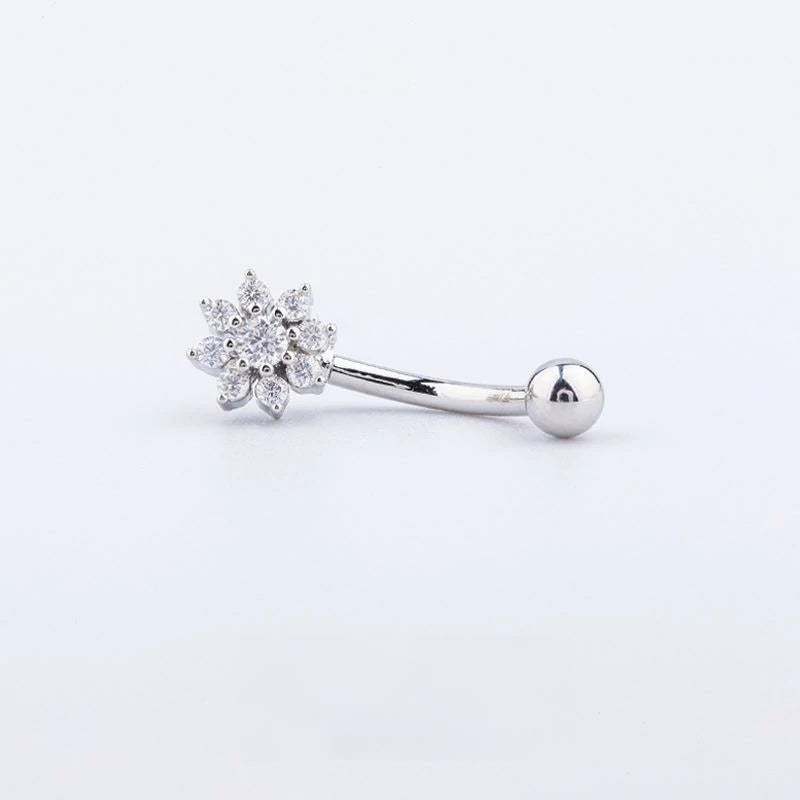 16g Rook Piercing Jewelry Gold Silver Eyebrow Rings Curved Barbell Daith Earrings