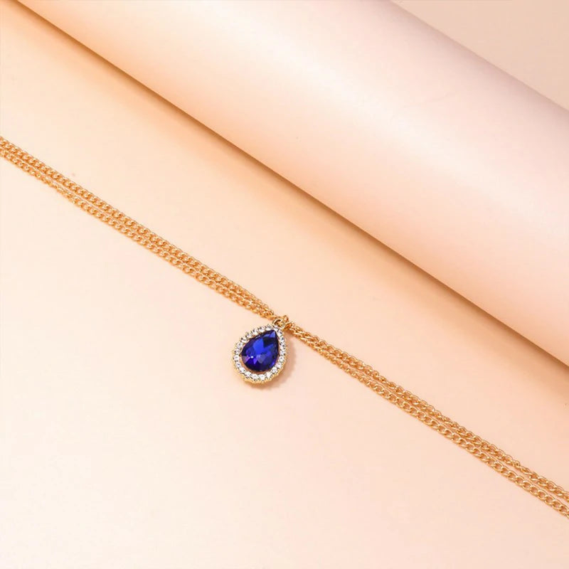18K Gold Plated Belly Chain Rhinestone Body Chain Beach Waist Chain