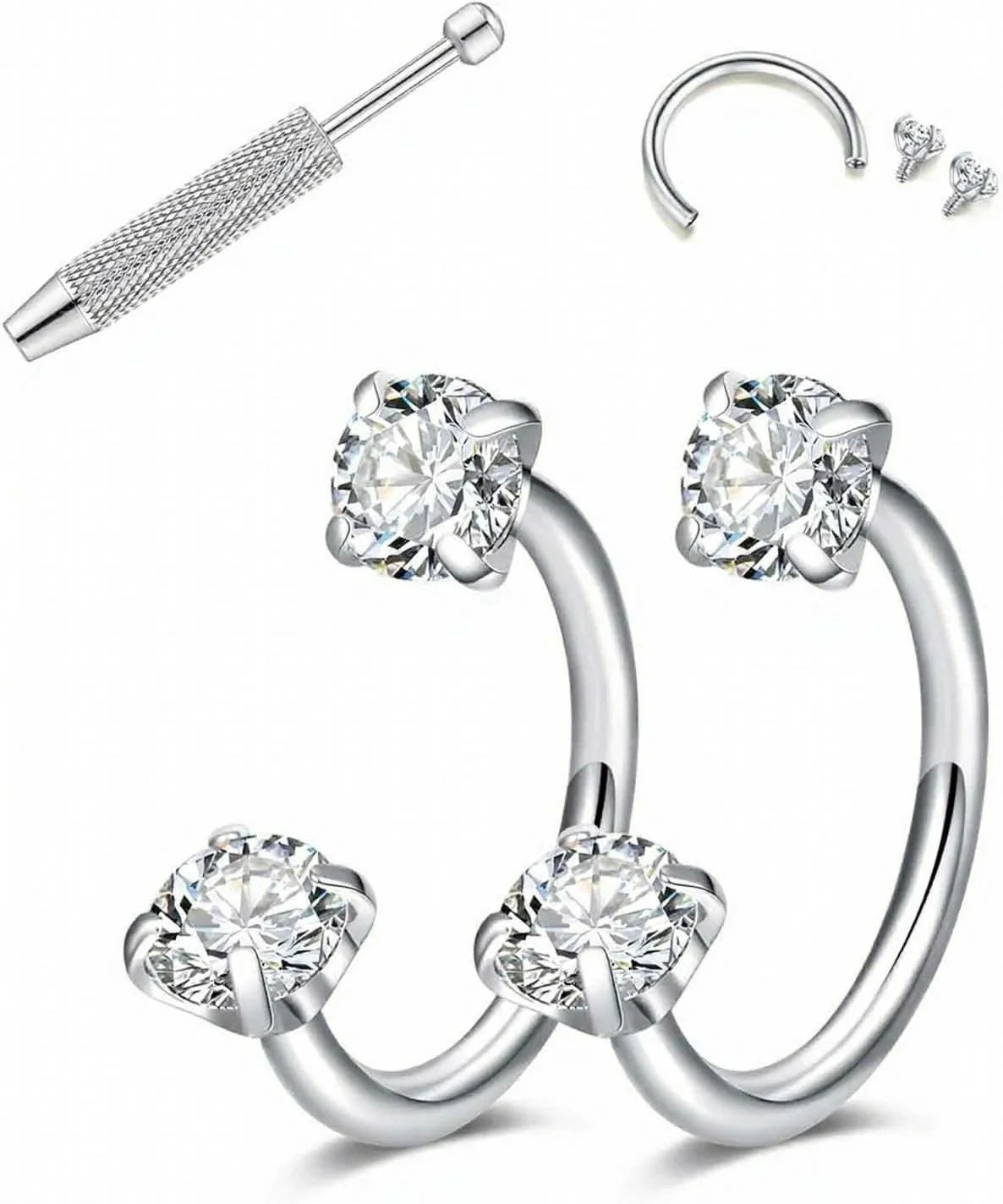 Nose Rings Hoop Septum Nose Piercing Jewelry Cartilage Earring