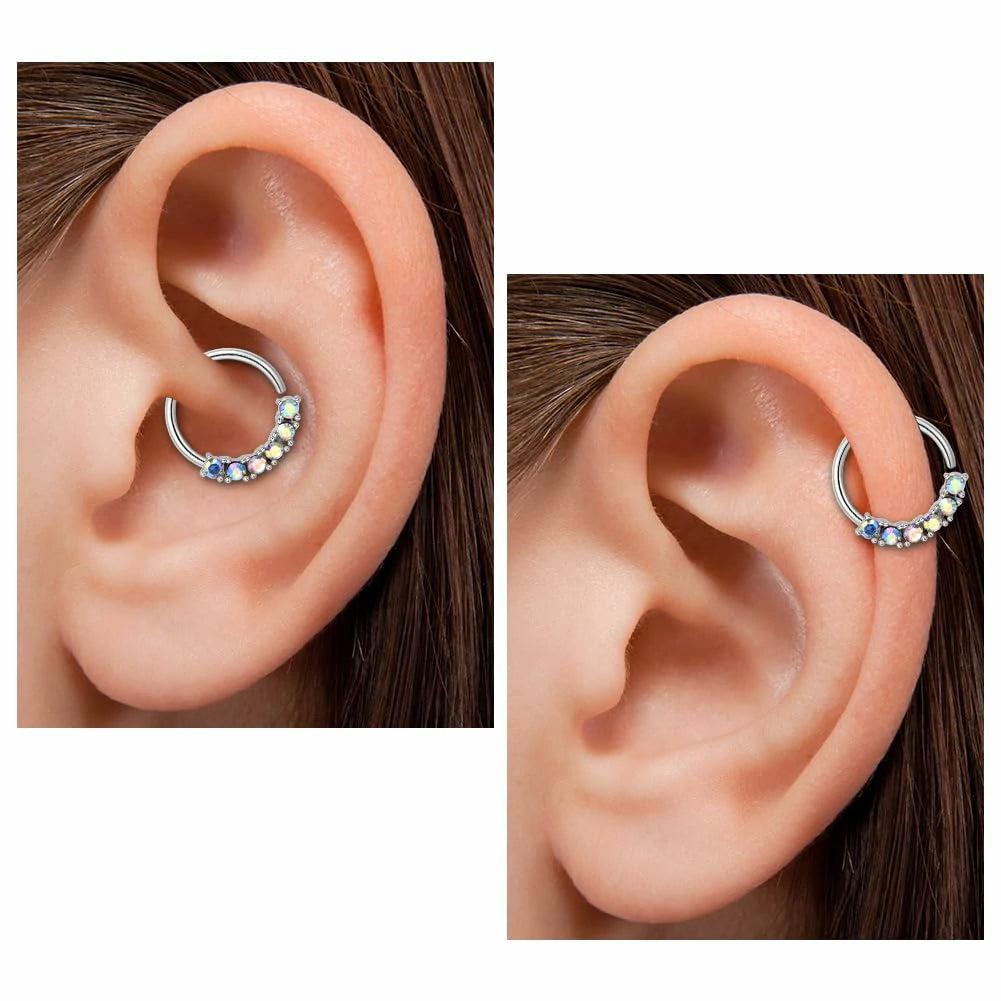 20g Nose Rings Hoops And Studs Hypoallergenic 316L Surgical Stainless Steel L Shape