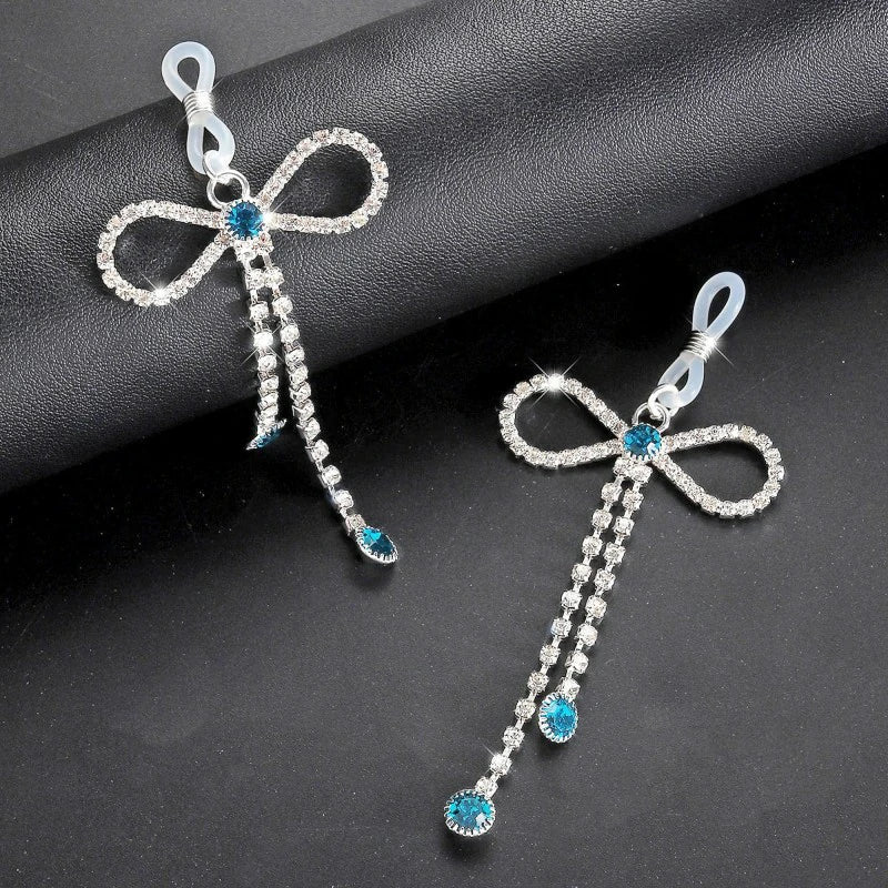 2 Pcs Bow Faux Nipple Rings for Women, Non-Piercing Dangle Nipple Ring