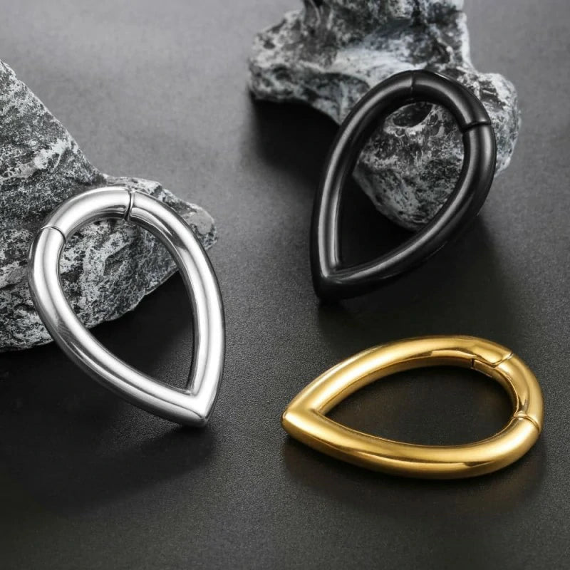 2Pcs Surgical Steel Ear Hangers Weights Gauges for Ears