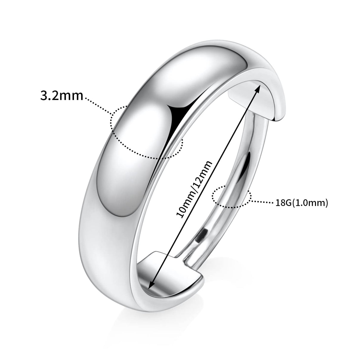 316L Surgical Steel Huggie Earring Small Hoop Earring Conch Lobe Ring Conch Lobe Piercing Jewelry - QIAO Crystal我的商店QIAO Crystal