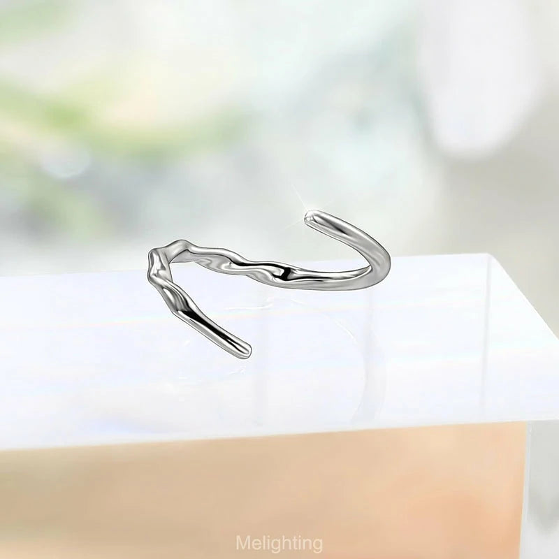 20G 3PCS Twist Nose Rings Hoop, Stainless Steel 316L Double Nose Studs Set