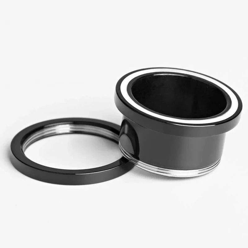 4 pairs Stainless Steel Black Gauges Stretching Screw Fit Tunnels Ear Plugs