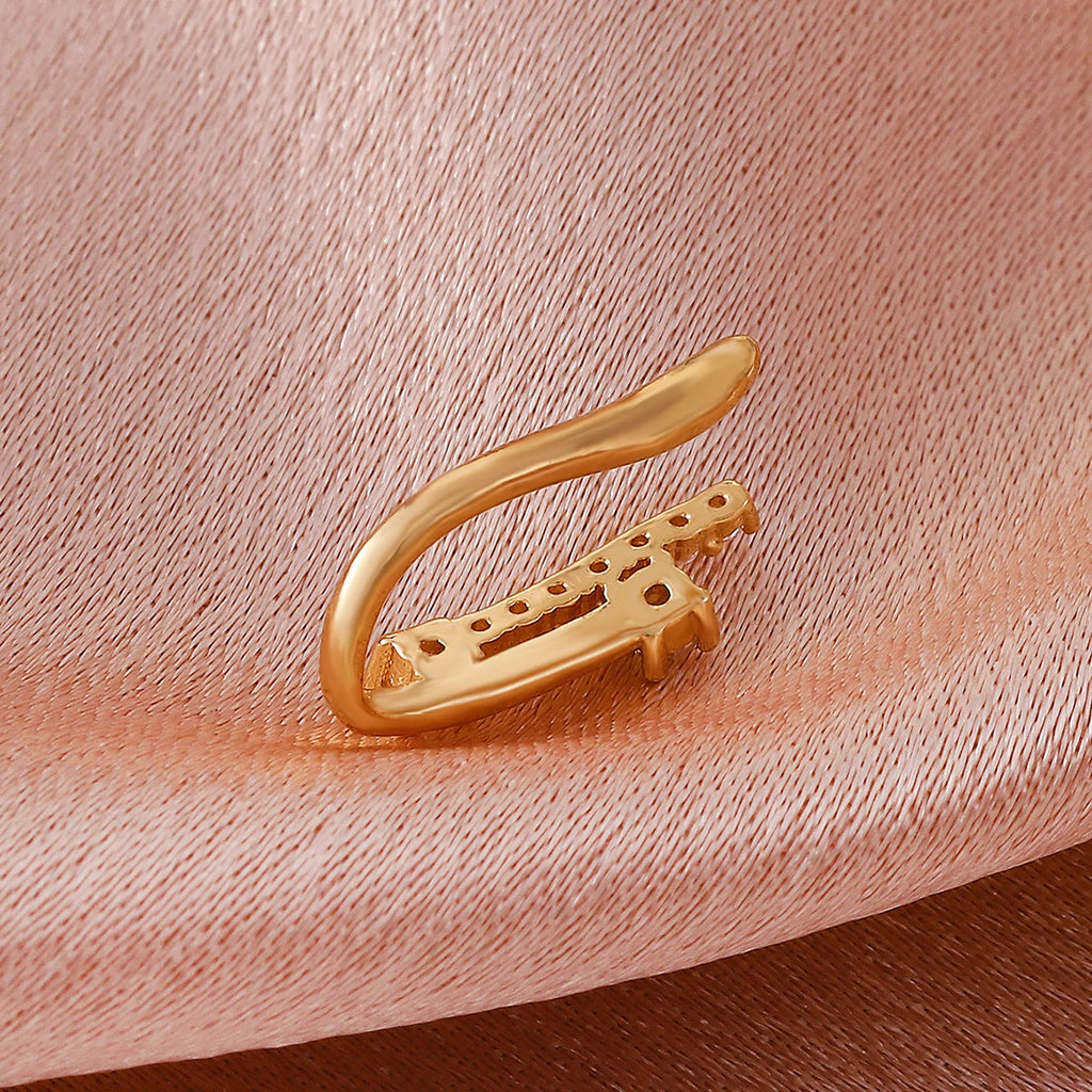 Clip On Cartilage Hoop Earring Fake Nose Ring Fake Septum Fake Lip Rings Fake Septum Piercing