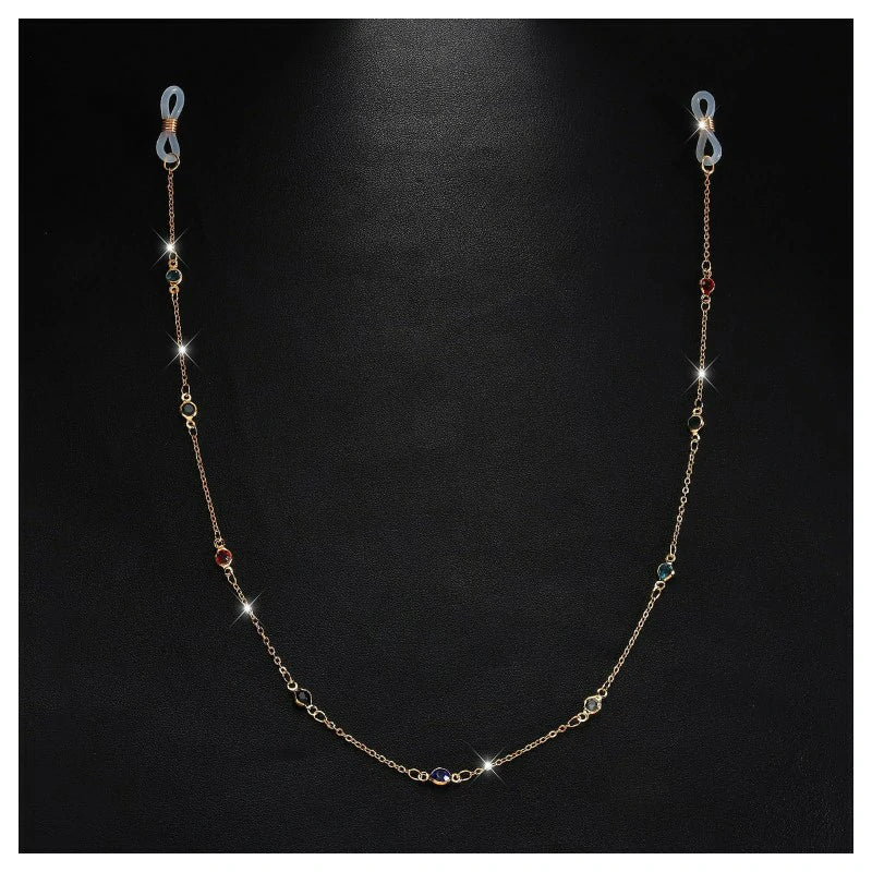 Colorful Crystal Bra Chain Non Piercing Nipple Jewelry Festival Rave Chest Body Chain