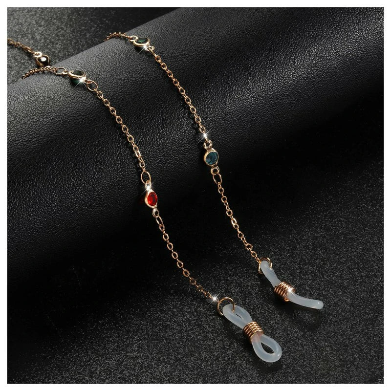 Colorful Crystal Bra Chain Non Piercing Nipple Jewelry Festival Rave Chest Body Chain
