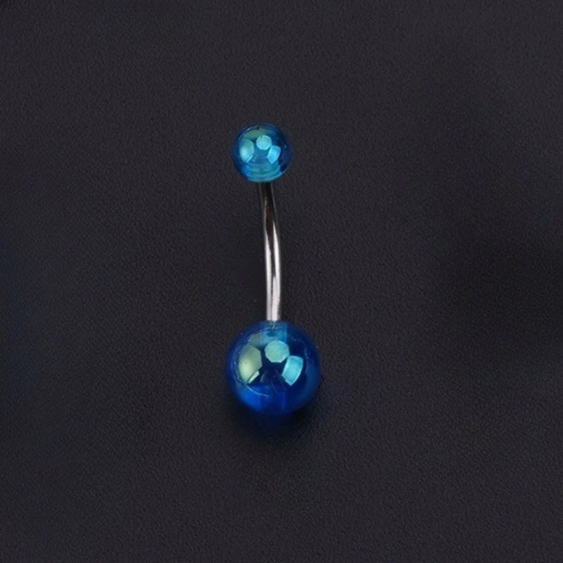 Surgical Stainless Steel Cute Bow Butterfly Heart Flower Dangling Belly Button Piercing