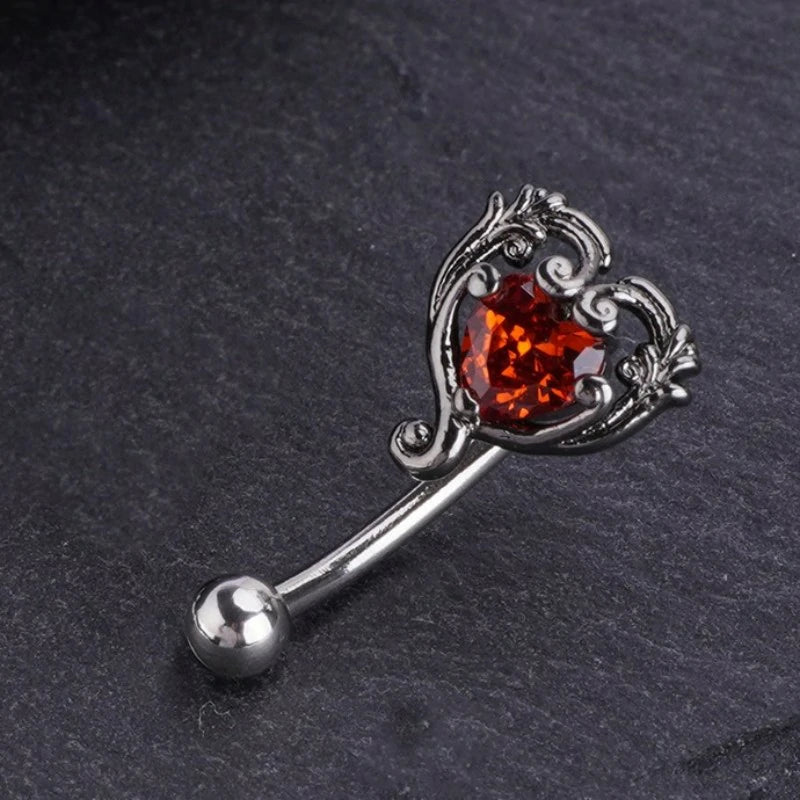 16G Stainless Steel Eyebrow Rings Black Skull Spider Butterfly Bat Eyebrow Curved Barbell Eyebrow Halloween Piercing