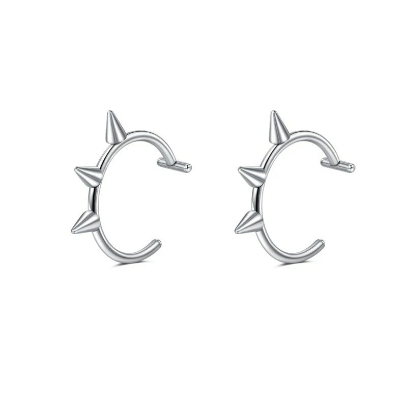 Fake Nose Lip Ring Faux Clip on No Pierced Non Piercing Helix Cartilage