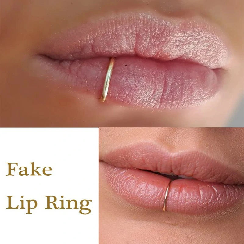 Fake Nose Ring Fake Lip Piercing Fake Lip Ring Fake Nose Ring