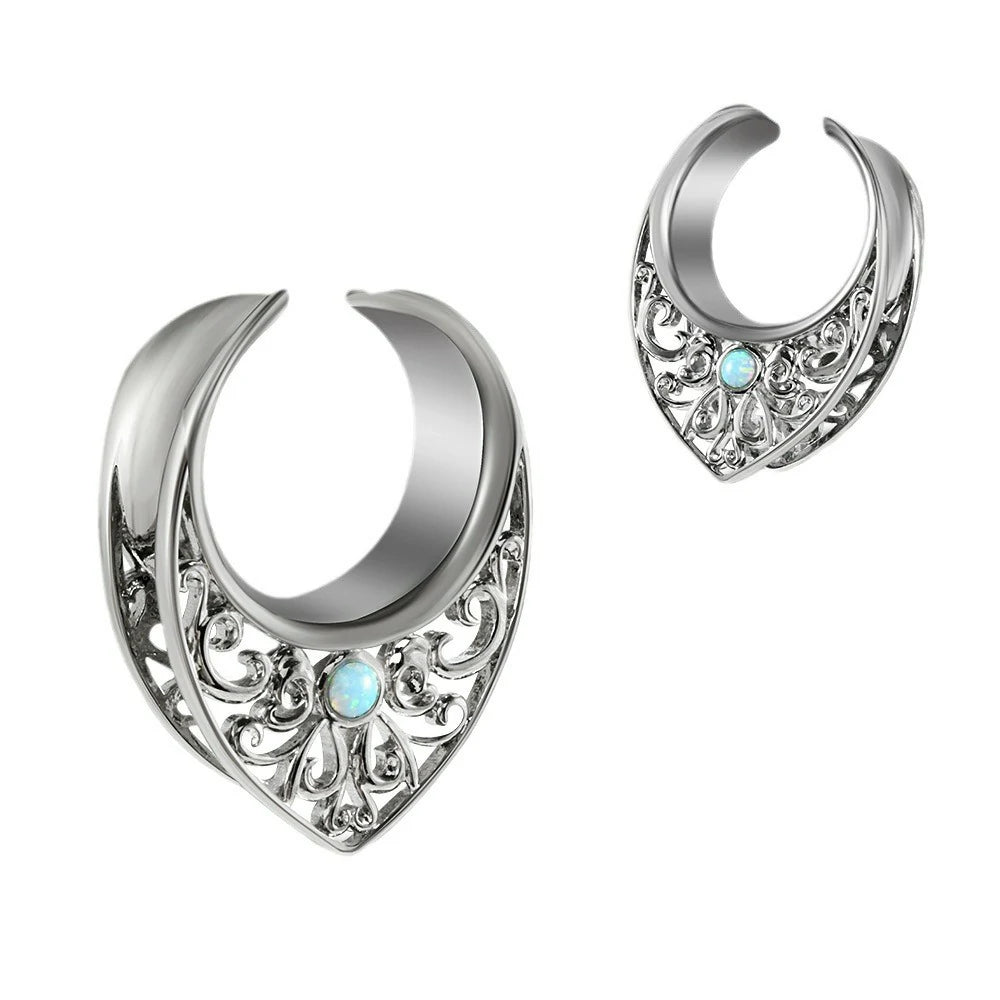 Gauges Ears Plugs and Tunnels Double Flared Earrings Upgrade Tear Drop Piercing