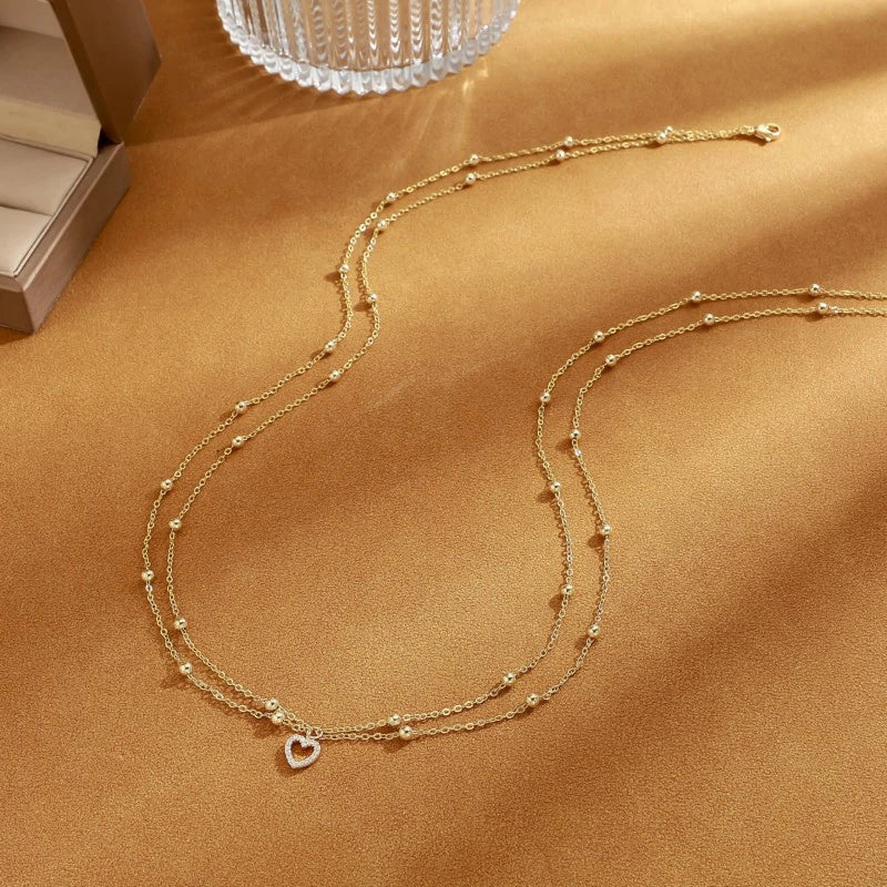 Heart Pearl Pendant Chain Belt Sexy Bikini Beach Waist Beads Chain Snake