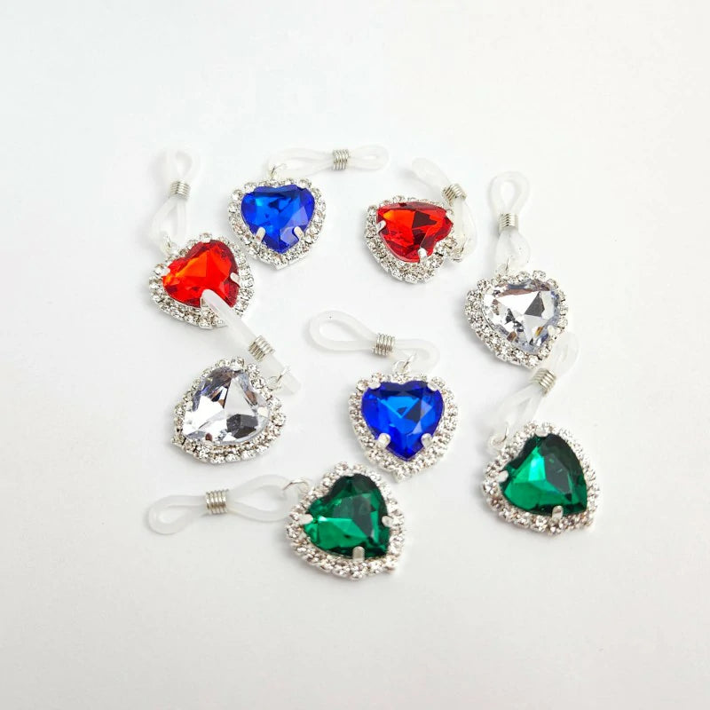 Heart Dangle Non Piercing Fake Nipple Rings for Women Adjustable Nipple