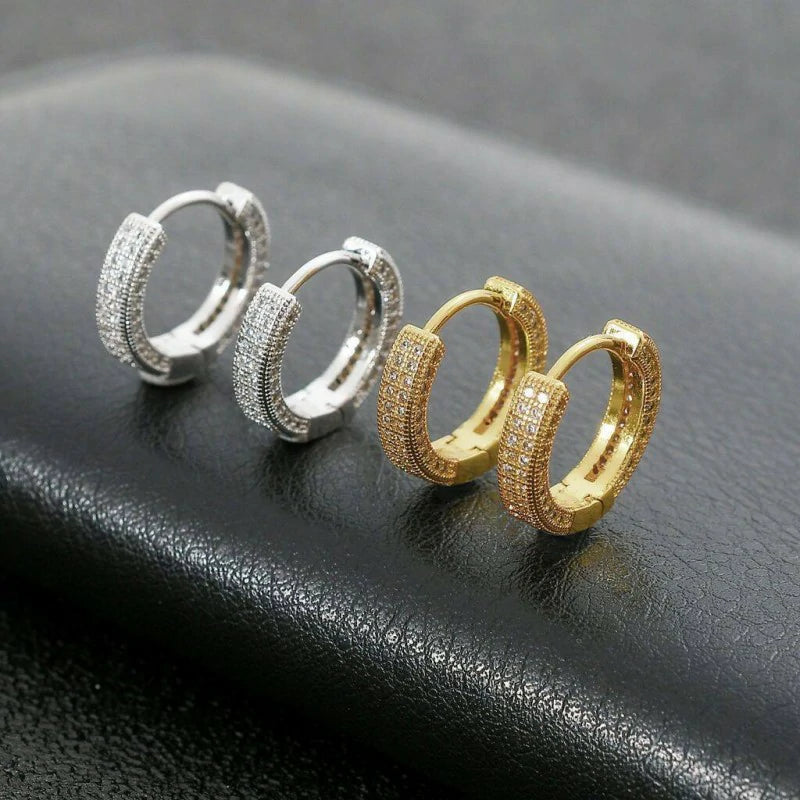 Moissanite Stud Earrings  Lab Created Diamond Alternative D Color