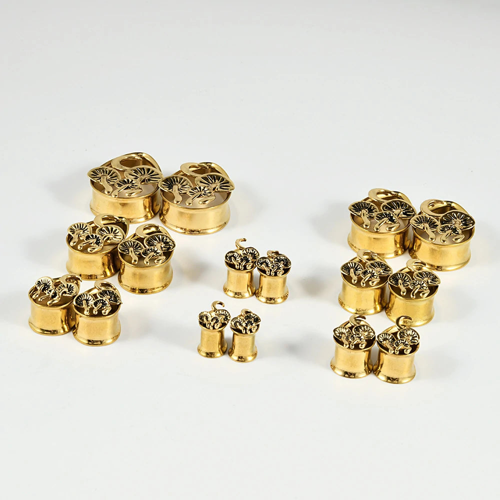 New Classic gauges Ear Plugs Tunnels Hypoallergenic 316 Stainless Steel Ear Gauges