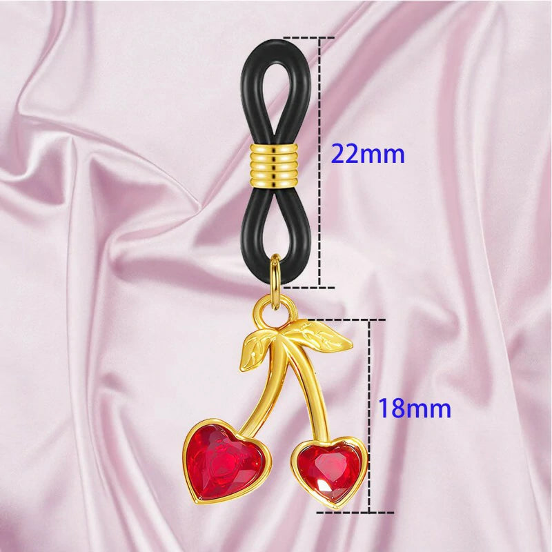 Non Piercing Nipple Jewelry Dangle Faux Nipple Rings Fake Body Piercing