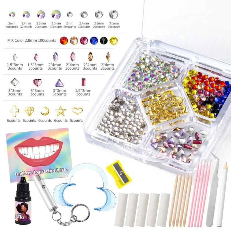 DIY Crystals Jewelry Kit 5 Shapes Professional Cool Gems Safe and Easy to Get Started