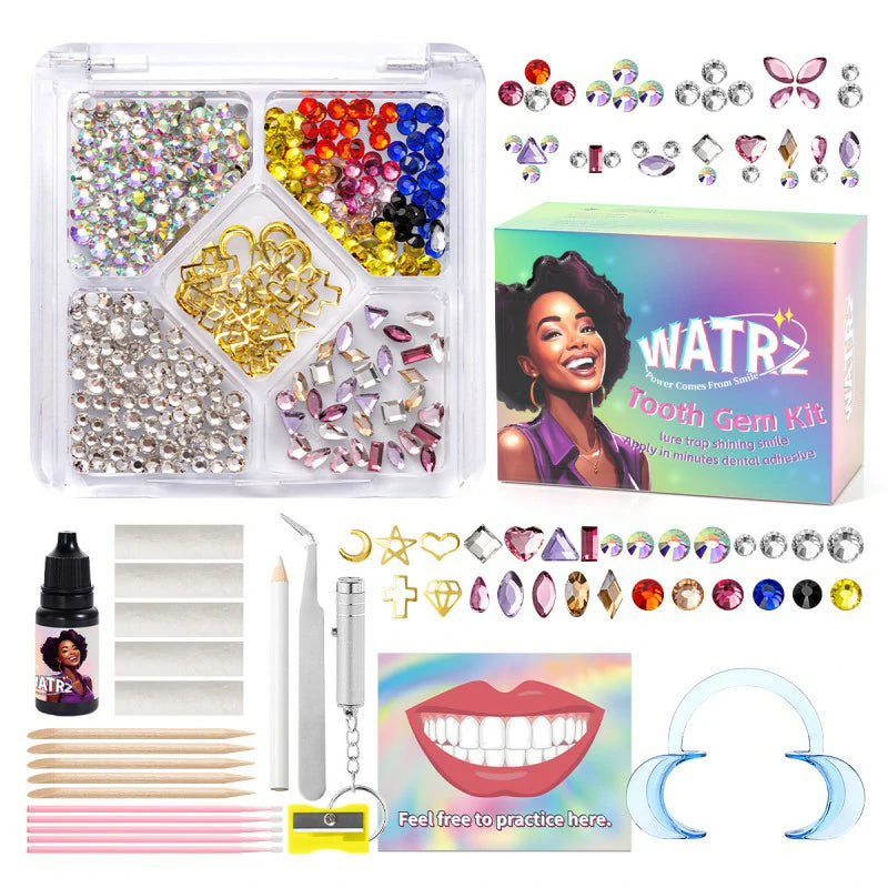 DIY Crystals Jewelry Kit 5 Shapes Professional Cool Gems Safe and Easy to Get Started