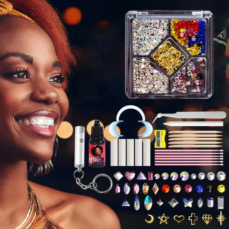 DIY Crystals Jewelry Kit 5 Shapes Professional Cool Gems Safe and Easy to Get Started