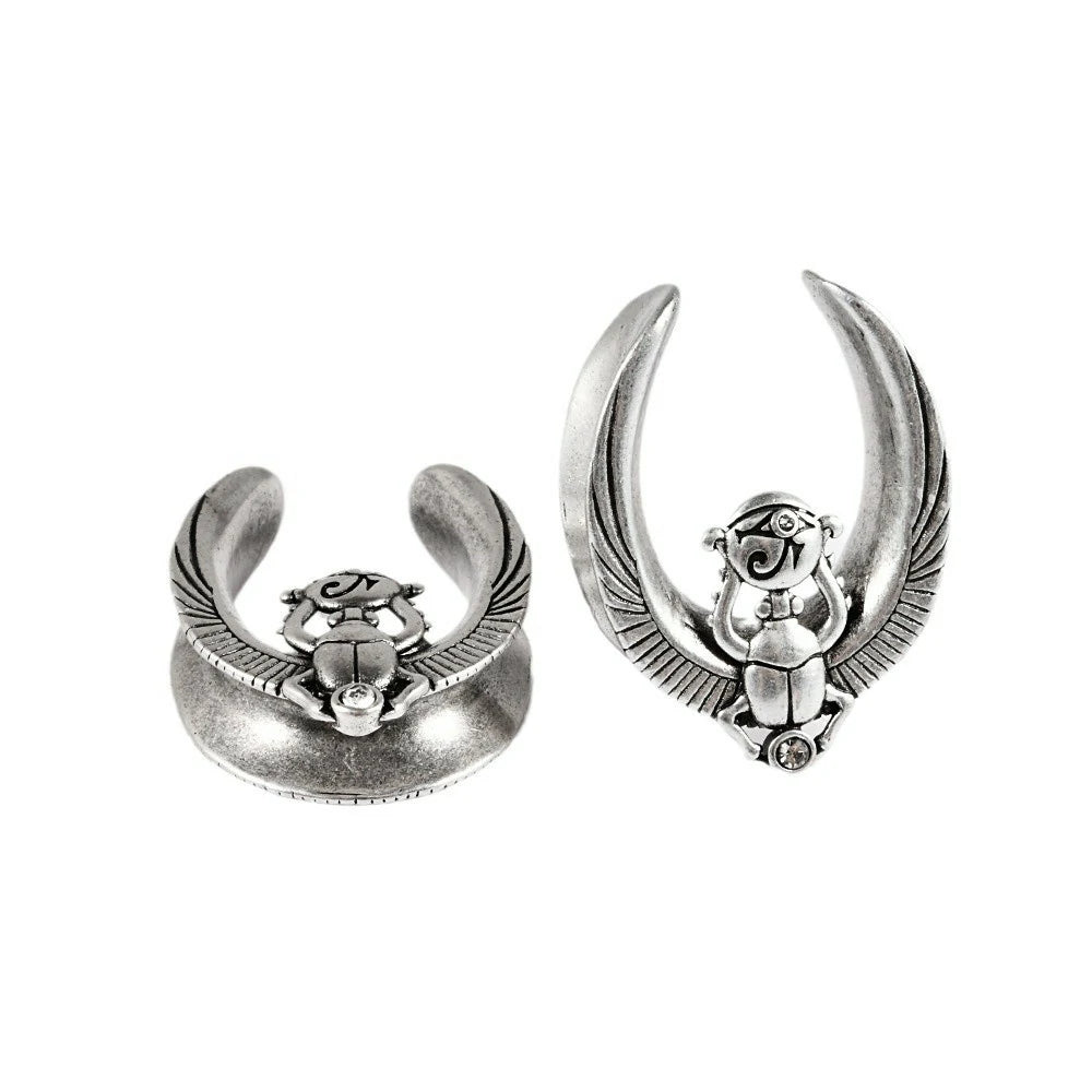 Screw Back Stainless Steel Ear Tunnel and Plug Gauges for Earrings