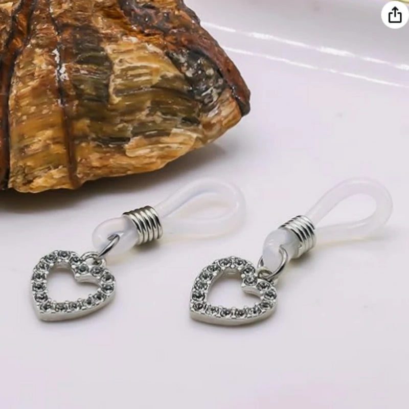Sexy Heart Fake Nipple Rings Silver Jingle Bell Non Piercing Nipple Rings Adjustable Nipple