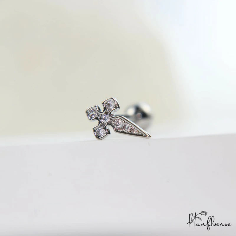 Stainless Steel Tongue Lip studs Gothic Piercing Jewelry Straight Barbells Internally Thread Tongue Stud