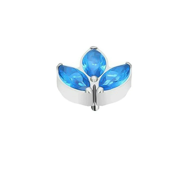 Hypoallergenic Screw Back Earrings Surgical Stainless Steel Stud Earrings for Sensitive Ears Cute Butterfly Flower Heart CZ Earring