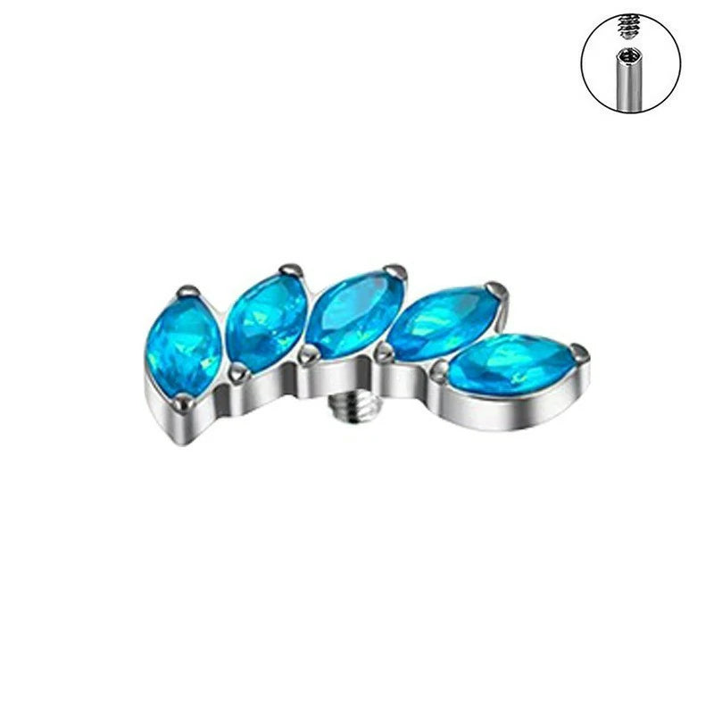 Hypoallergenic Screw Back Earrings Surgical Stainless Steel Stud Earrings for Sensitive Ears Cute Butterfly Flower Heart CZ Earring