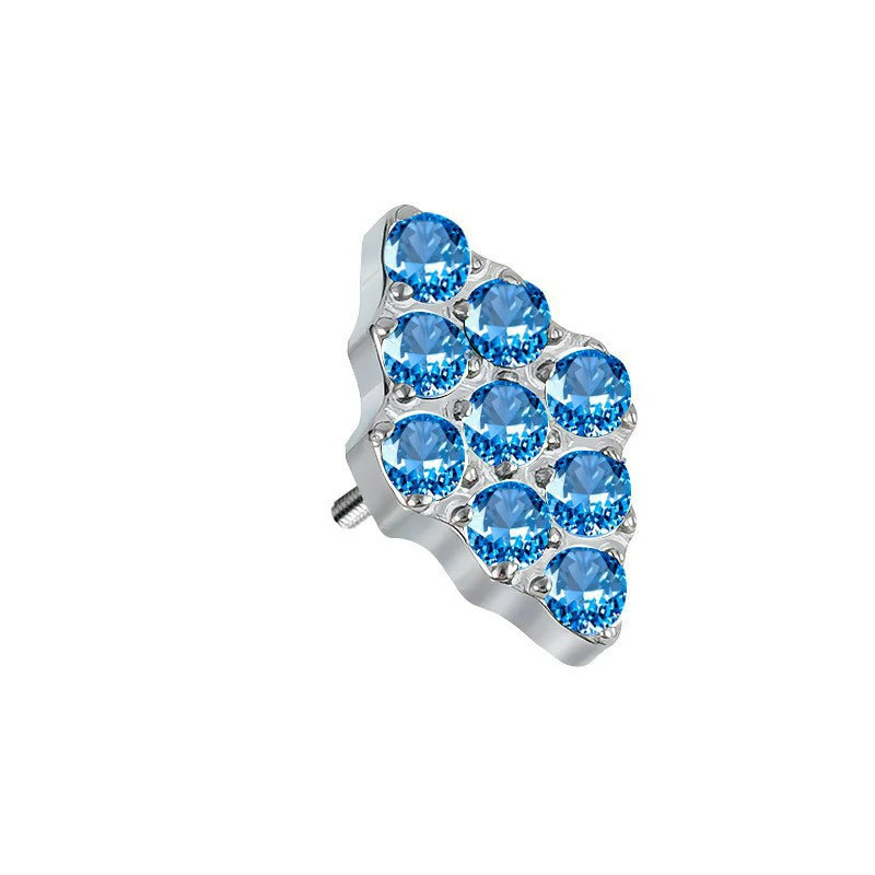 Hypoallergenic Screw Back Earrings Surgical Stainless Steel Stud Earrings for Sensitive Ears Cute Butterfly Flower Heart CZ Earring