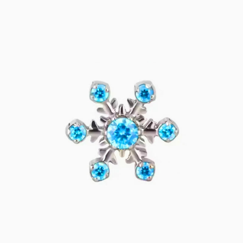 Hypoallergenic Screw Back Earrings Surgical Stainless Steel Stud Earrings for Sensitive Ears Cute Butterfly Flower Heart CZ Earring