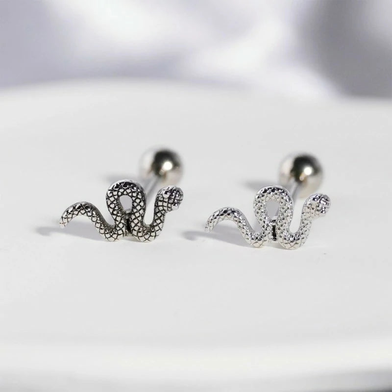 1 Pcs Trendy Particular Snake Tongue Rings Stainless Steel Tongue Studs